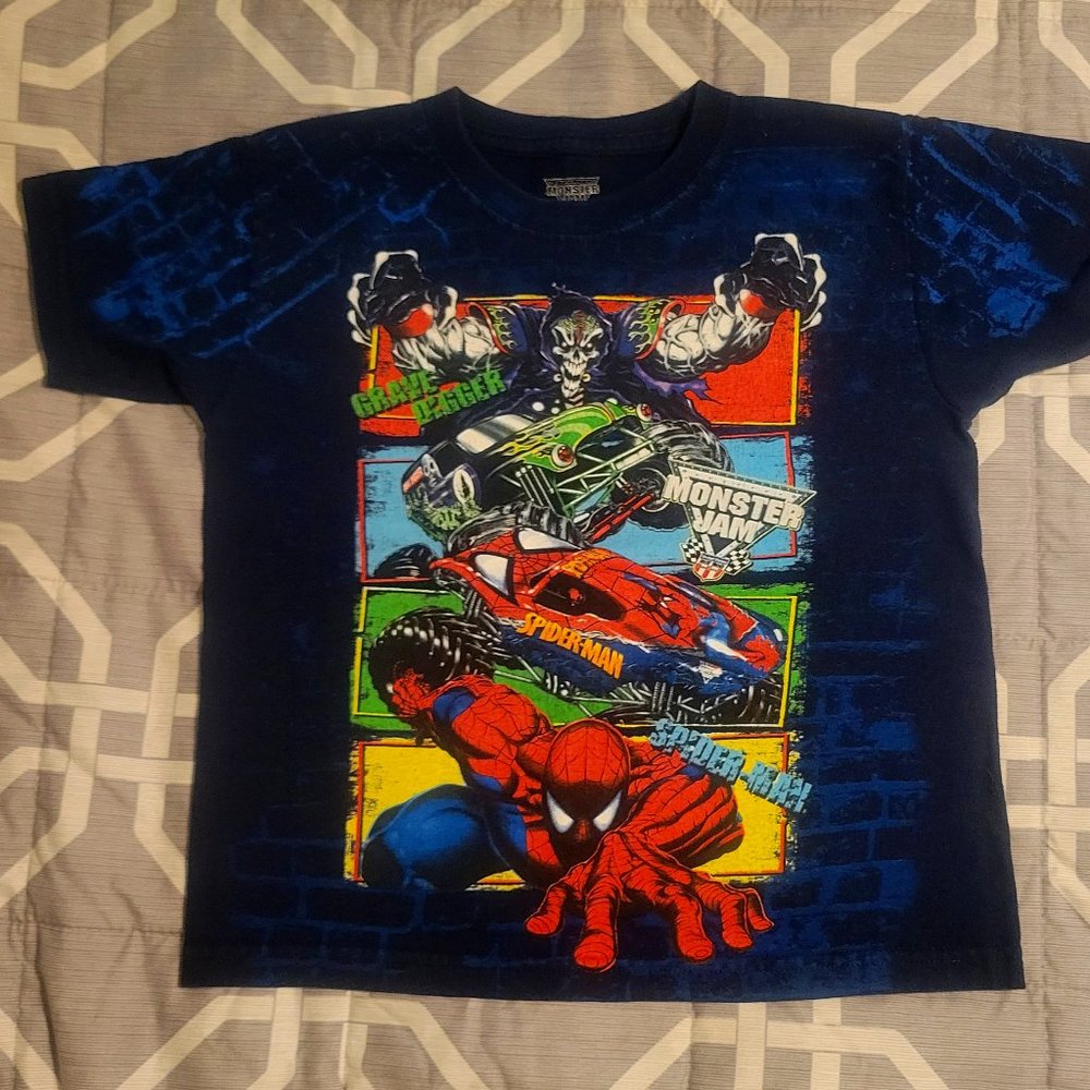 Monster Jam Boy's Shirt, Size 4/5
